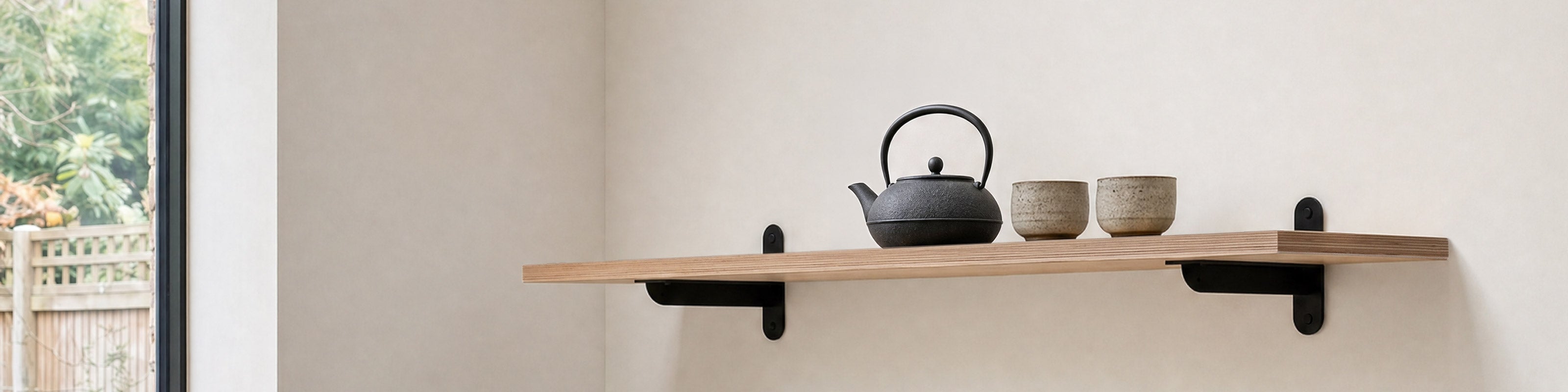Birch Plywood Shelves