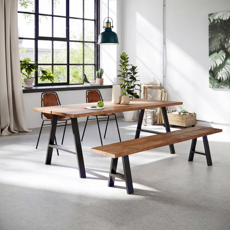 A-Frame Industrial legs | 71cm Table Wide