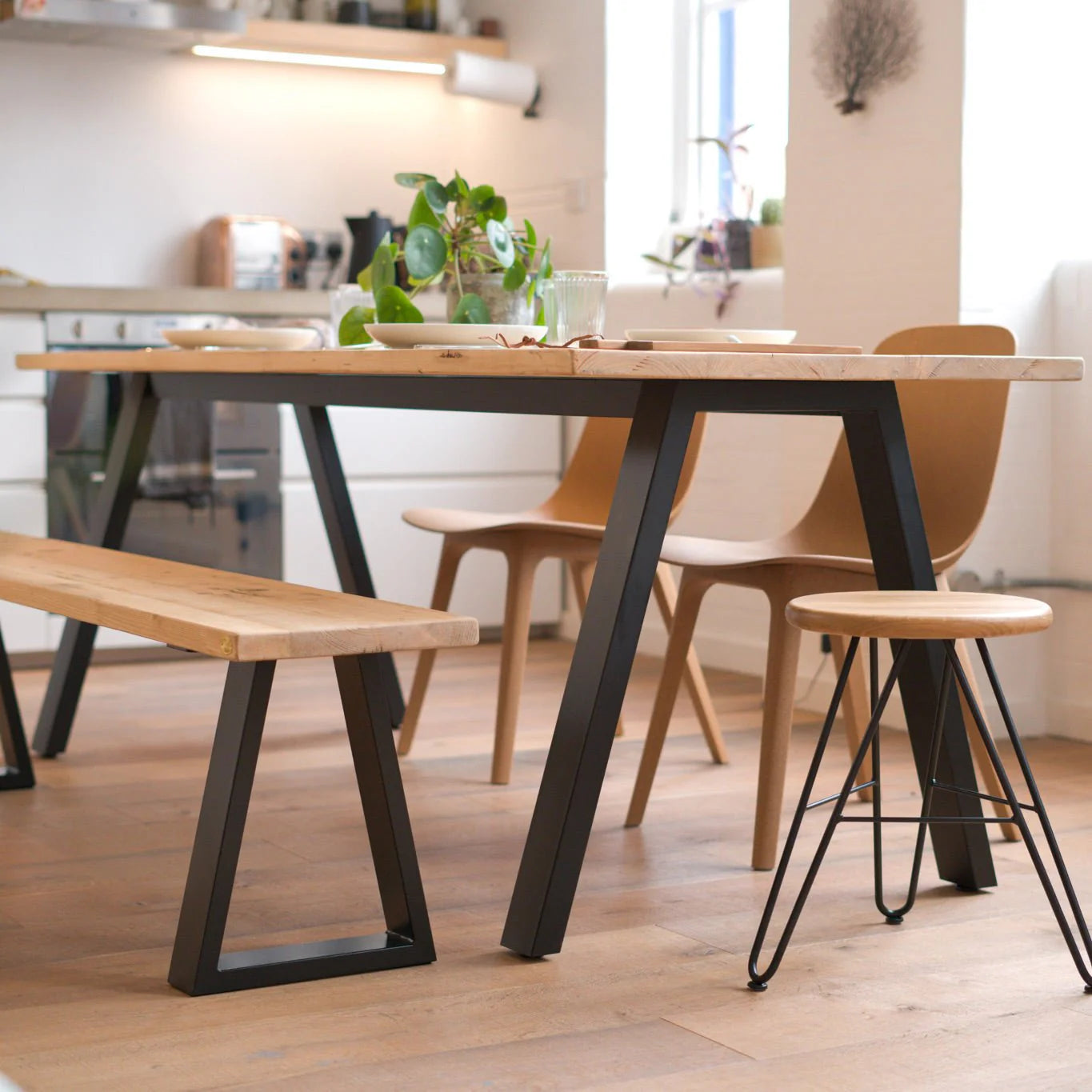 Outdoor Quad Frame | 71cm Table
