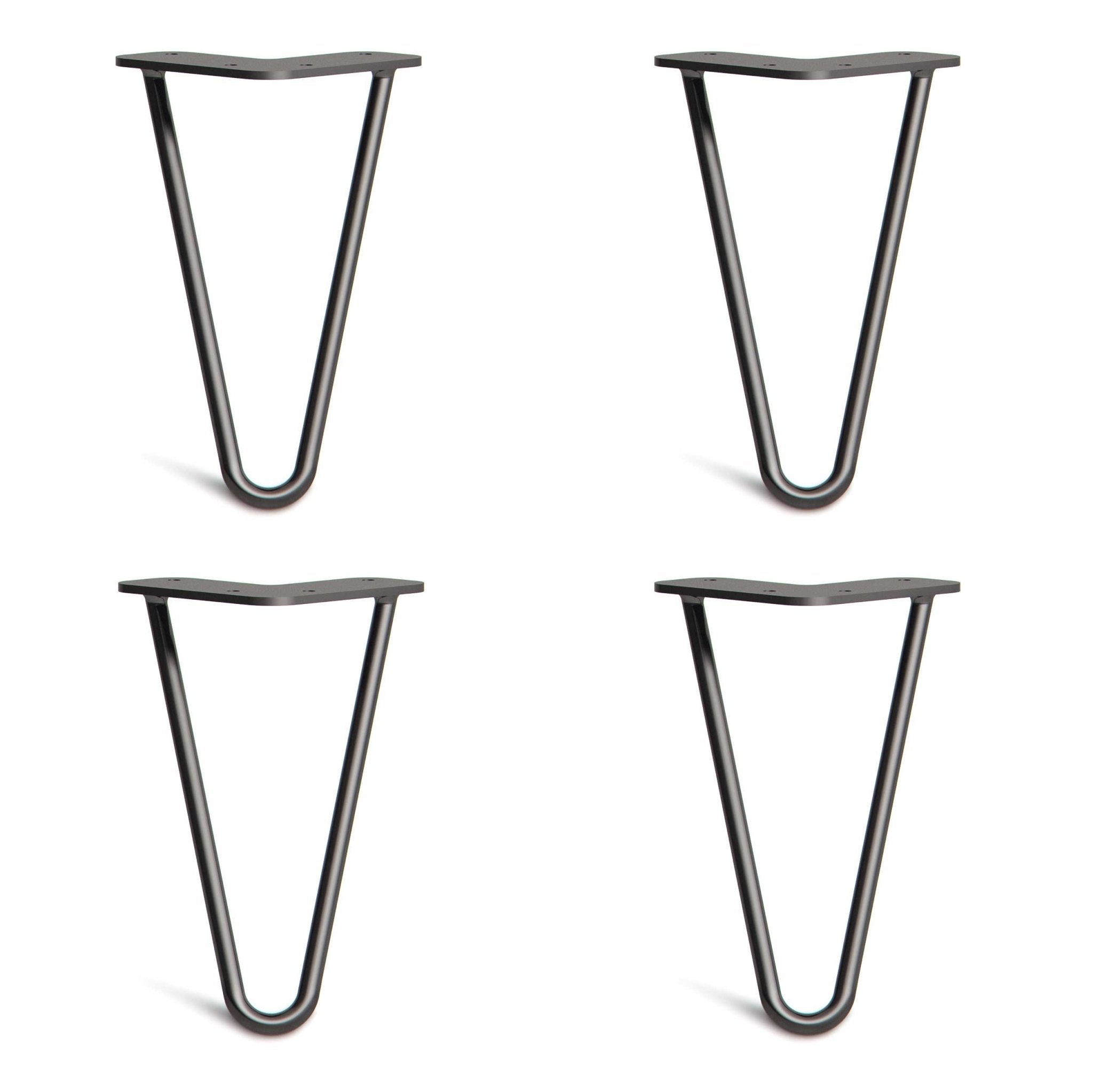 Black Hairpin Legs-8" / 20cm - Cabinet-2 Rod-The Hairpin Leg Co.
