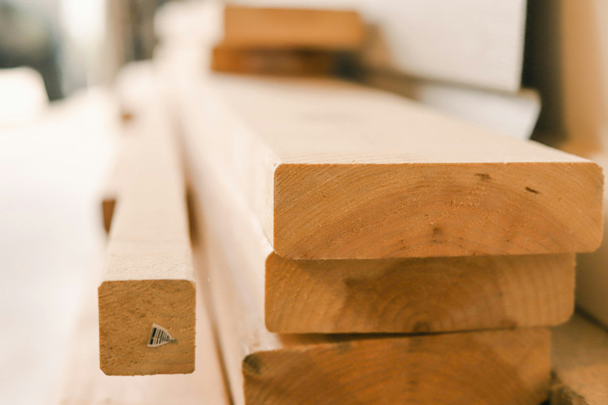 using construction lumber for furniture