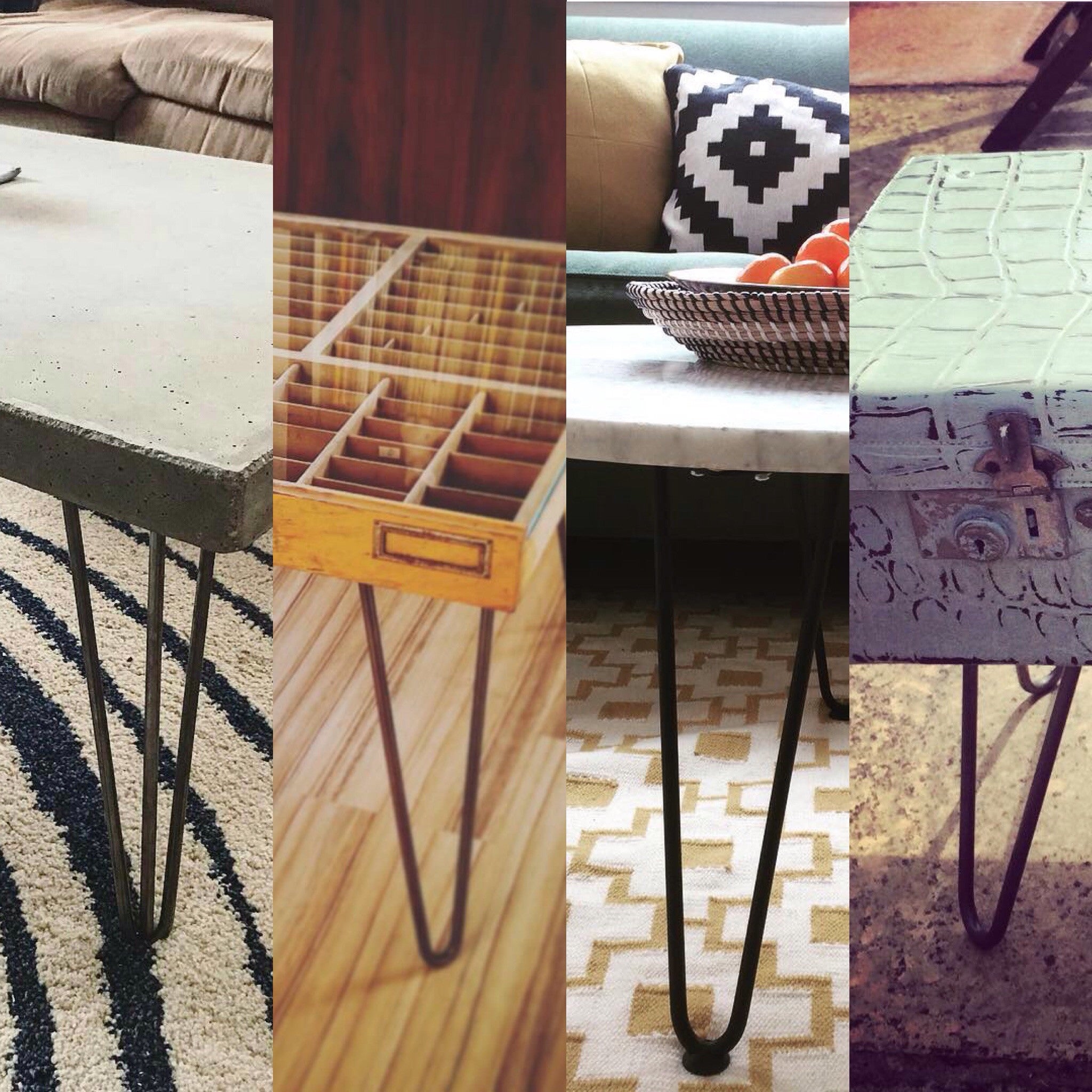 Make a hairpin leg table: What you can use - The Hairpin Leg Co.