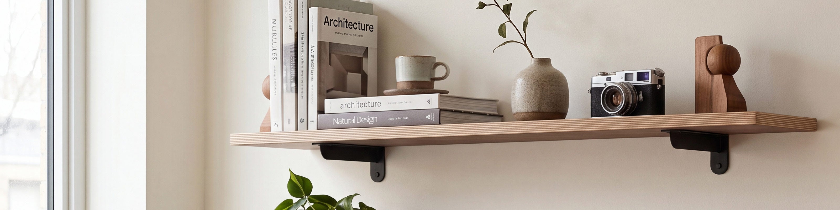 Walnut Shelves