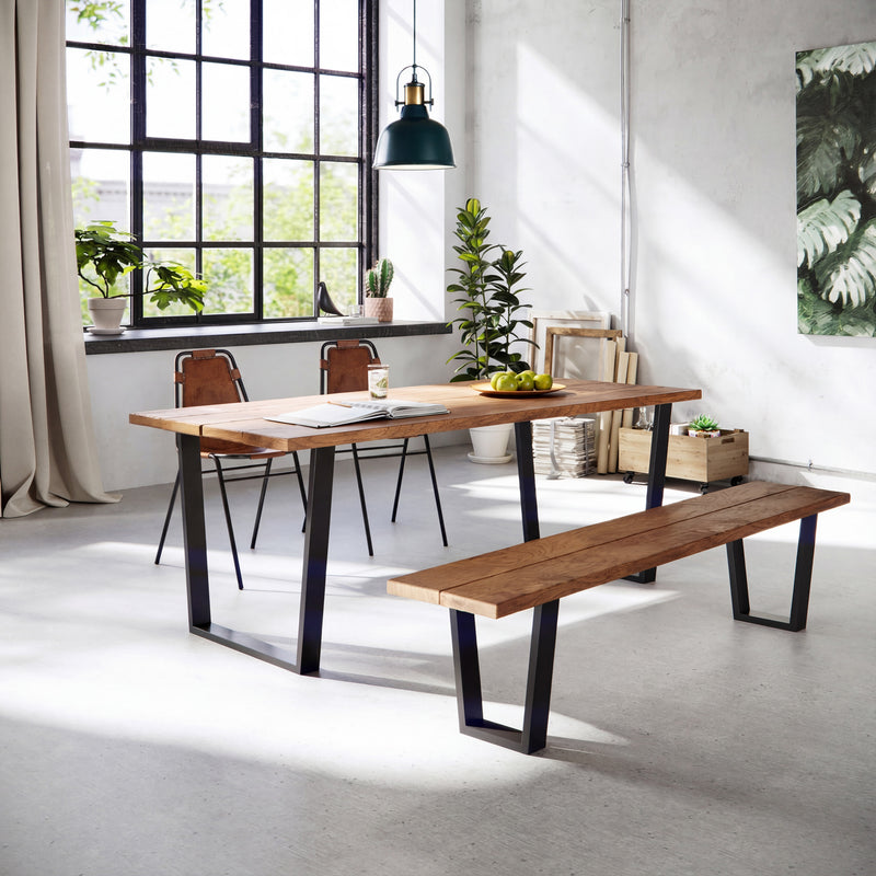 V-Frame Industrial legs | 71cm Table Wide