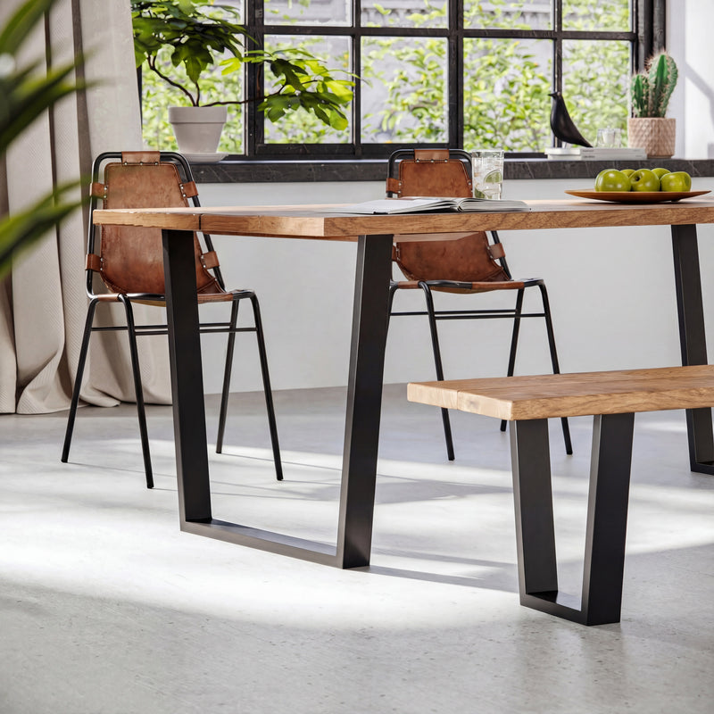 V-Frame Industrial legs | 71cm Table Wide