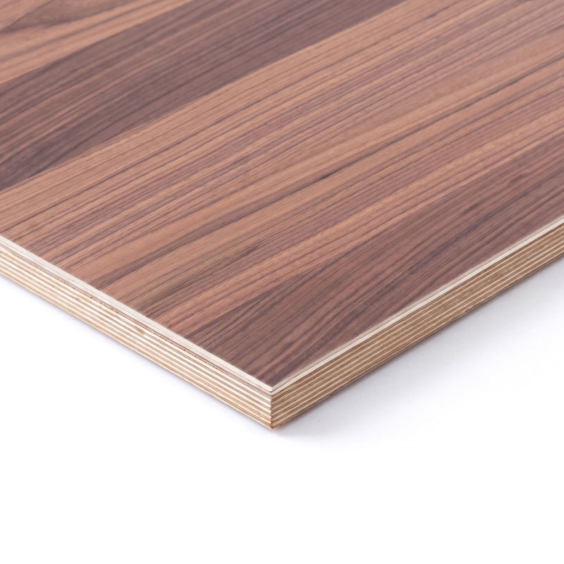 Walnut Table Top — corner detail