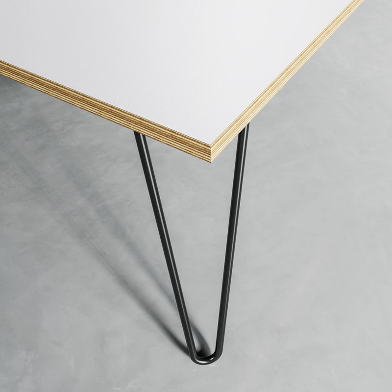 Hairpin Bench-Black--The Hairpin Leg Co.