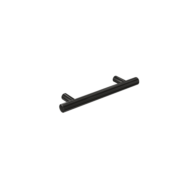 Spiral 12mm Pull Handle-Matt Black-140mm-The Hairpin Leg Co.